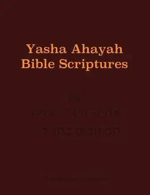 Pismo Święte Yasha Ahayah (YABS) Biblia do studiowania - Yasha Ahayah Bible Scriptures (YABS) Study Bible