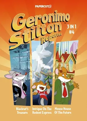 Geronimo Stilton Reporter 3 w 1, tom 4 - Geronimo Stilton Reporter 3 in 1 Vol. 4