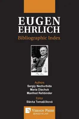 Eugen Ehrlich: Indeks bibliograficzny - Eugen Ehrlich: Bibliographic Index