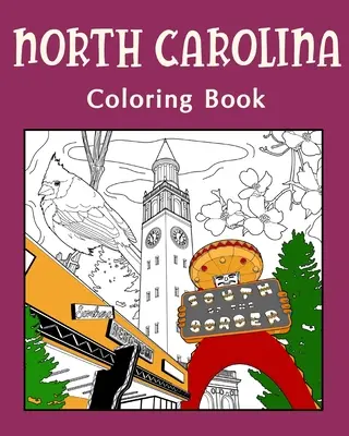 Kolorowanka Karolina Północna - North Carolina Coloring Book