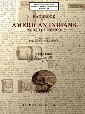 Podręcznik Indian amerykańskich na północ od Meksyku V. 4/4 - Handbook of American Indians North of Mexico V. 4/4