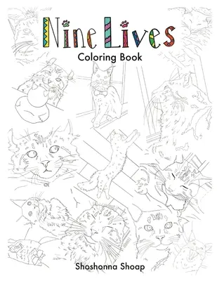 Kolorowanka Dziewięć żyć - Nine Lives Coloring Book