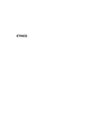 Etyka: Recenzja - Ethics: A Review