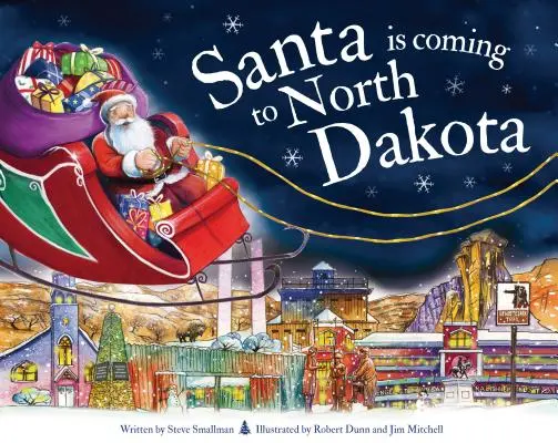 Święty Mikołaj przybywa do Dakoty Północnej - Santa Is Coming to North Dakota