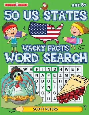 Wacky Facts Word Search: 50 stanów USA - Wacky Facts Word Search: 50 US States