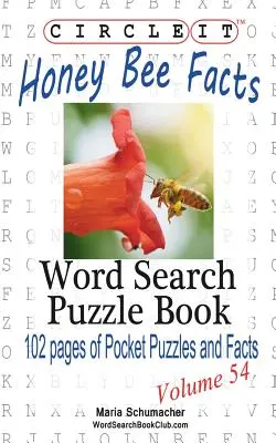 Kółko graniaste, fakty o pszczołach miodnych, wyszukiwanie słów, książka z łamigłówkami - Circle It, Honey Bee Facts, Word Search, Puzzle Book