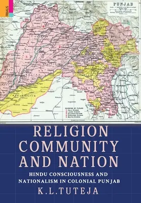 Religia, społeczność i naród: Świadomość hinduska i nacjonalizm w kolonialnym Pendżabie: Świadomość hinduska i nacjonalizm w kolonialnym Pendżabie - Religion, Community and Nation: Hindu Consciousness and Nationalism in Colonial Punjab: Hindu Consciousness and Nationalism in Colonial Punjab