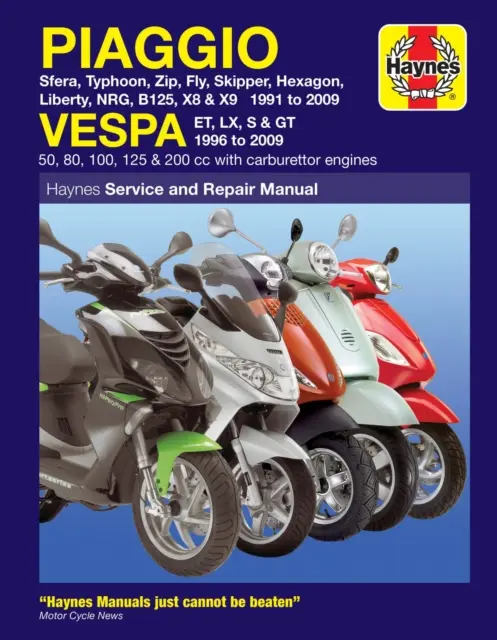 Skutery Piaggio (Vespa) (91 - 09) - Piaggio (Vespa) Scooters (91 - 09)