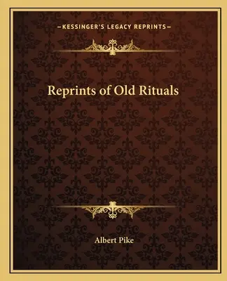 Przedruki starych rytuałów - Reprints of Old Rituals