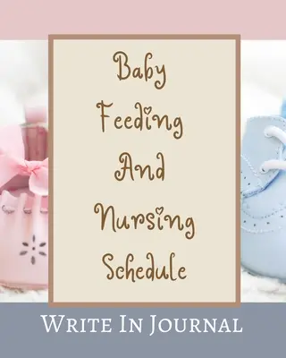Harmonogram karmienia i pielęgnacji dziecka - zapisz w dzienniku - czas, notatki, pieluchy - kremowy brązowy pastelowy różowy niebieski abstrakcyjny - Baby Feeding And Nursing Schedule - Write In Journal - Time, Notes, Diapers - Cream Brown Pastels Pink Blue Abstract