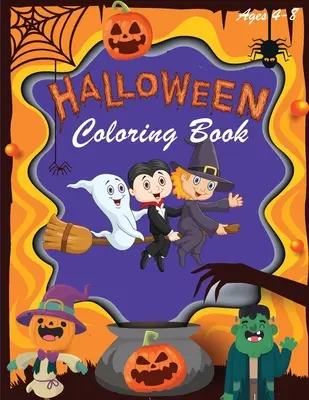 Kolorowanka na Halloween: Kolorowanki na Halloween dla dzieci - wzory na Halloween, w tym czarownice, duchy, dynie, nawiedzone domy i nie tylko - - Halloween Coloring Book: Halloween Coloring Books for Kids - Halloween Designs Including Witches, Ghosts, Pumpkins, Haunted Houses, and More -