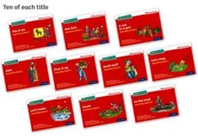 Read Write Inc. Fonika: Książeczki Red Ditty Zestaw 100 szt. - Read Write Inc. Phonics: Red Ditty Books Pack of 100