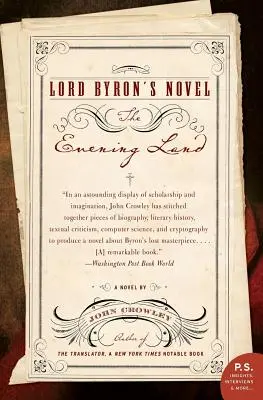 Powieść Lorda Byrona: Wieczorna kraina - Lord Byron's Novel: The Evening Land