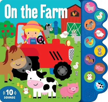 Na farmie: 10 Button Sound Book - On the Farm: 10 Button Sound Book