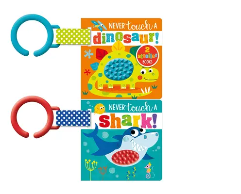 Nigdy nie dotykaj wózka Zestaw 2 książek - Never Touch Stroller Book 2 Set