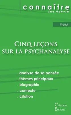 Fiche de lecture Cinq leons sur la psychanalyse de Freud (analyse littraire de rfrence et rsum complet)