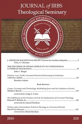 Czasopismo seminarium teologicznego IRBS 2020 - Journal of IRBS Theological Seminary 2020