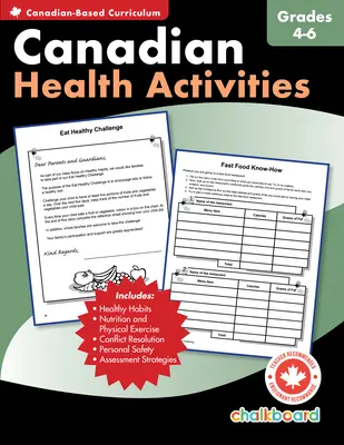 Kanadyjskie ćwiczenia zdrowotne dla klas 4-6 - Canadian Health Activities Grades 4-6