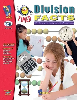 Ćwiczenie dzielenia na czas klasy 4-6 - Timed Division Drill Facts Grades 4-6