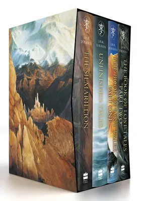 The History of Middle-Earth Box Set #1: Silmarillion / Niedokończone opowieści / Księga zaginionych opowieści, część pierwsza / Księga zaginionych opowieści, część druga - The History of Middle-Earth Box Set #1: The Silmarillion / Unfinished Tales / Book of Lost Tales, Part One / Book of Lost Tales, Part Two