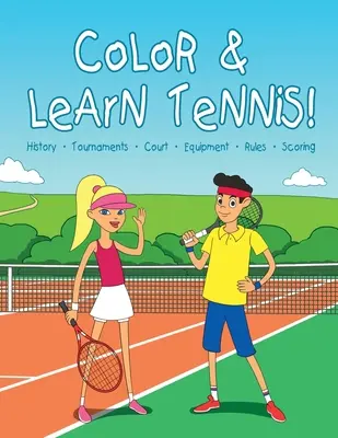 Koloruj i ucz się tenisa! - Color & learn tennis!