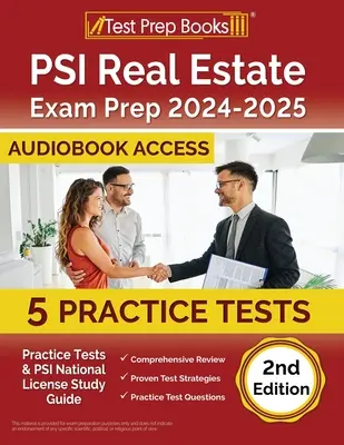 PSI Real Estate Exam Prep 2024-2025: 5 testów praktycznych i przewodnik do nauki licencji krajowej PSI [dostęp do audiobooka] - PSI Real Estate Exam Prep 2024-2025: 5 Practice Tests and PSI National License Study Guide [Audiobook Access]