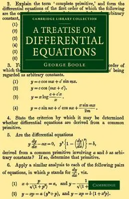 Traktat o równaniach różniczkowych - A Treatise on Differential Equations