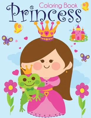 Kolorowanka księżniczki - Princess Coloring Book