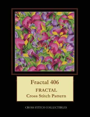 Fraktal 406: Fraktalny ścieg krzyżykowy - Fractal 406: Fractal Cross Stitch Pattern