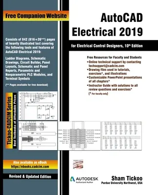 AutoCAD Electrical 2019 dla projektantów sterowania elektrycznego, wydanie 10 - AutoCAD Electrical 2019 for Electrical Control Designers, 10th Edition