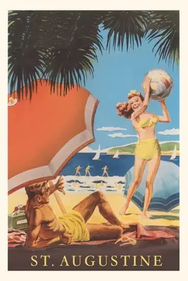 Plakat podróżniczy Vintage Journal St. Augustine - Vintage Journal St. Augustine Travel Poster