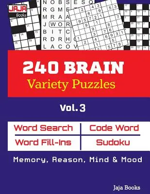 240 różnorodnych łamigłówek BRAIN: Vol. 3 - 240 BRAIN Variety Puzzles: Vol. 3