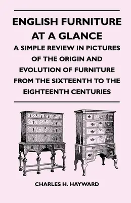 Angielskie meble w skrócie - prosty przegląd pochodzenia i ewolucji mebli od XVI do XVIII wieku w obrazach - English Furniture at a Glance - A Simple Review in Pictures of the Origin and Evolution of Furniture From the Sixteenth to the Eighteenth Centuries