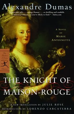 Rycerz z Maison-Rouge: Powieść o Marii Antoninie - The Knight of Maison-Rouge: A Novel of Marie Antoinette