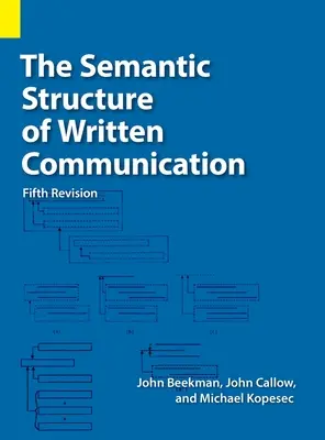 Semantyczna struktura komunikacji pisemnej - The Semantic Structure of Written Communication