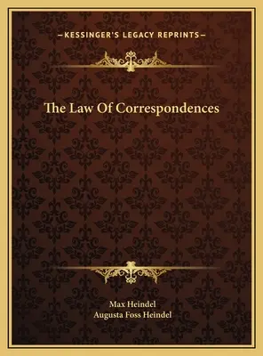 Prawo korespondencji - The Law Of Correspondences