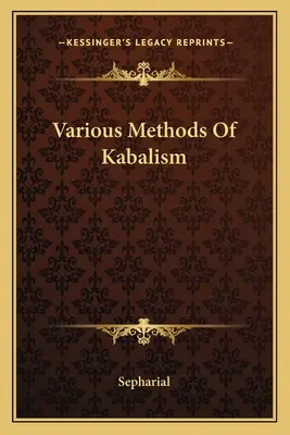 Różne metody kabalizmu - Various Methods Of Kabalism