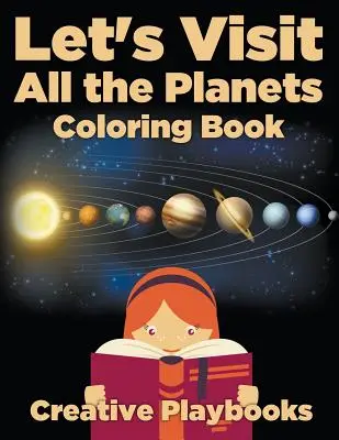 Odwiedźmy wszystkie planety - kolorowanka - Let's Visit All the Planets Coloring Book