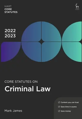 Podstawowe przepisy prawa karnego 2022-23 - Core Statutes on Criminal Law 2022-23