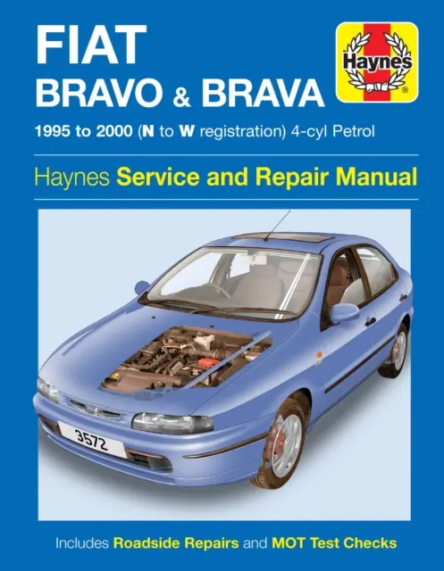 Fiat Bravo i Brava benzyna (95 - 00) od N do W - Fiat Bravo & Brava Petrol (95 - 00) N To W