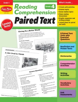 Czytanie ze zrozumieniem: Tekst w parach, klasa 4, materiały dla nauczycieli - Reading Comprehension: Paired Text, Grade 4 Teacher Resource