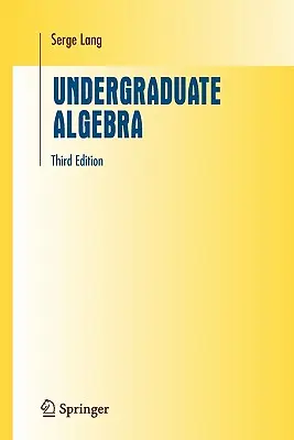 Algebra licencjacka - Undergraduate Algebra