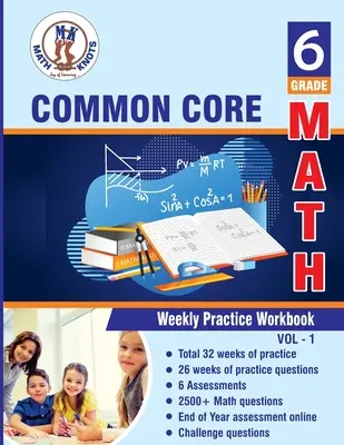 Grade 6 Common Core Math: Test wielokrotnego wyboru i swobodnej odpowiedzi 2500+ praktycznych pytań i rozwiązań Pełny test praktyczny online - Grade 6 Common Core Math: Multiple Choice and Free Response 2500+ Practice Questions and Solutions Full length online practice test