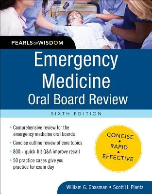 Emergency Medicine Oral Board Review: Perły mądrości, wydanie szóste - Emergency Medicine Oral Board Review: Pearls of Wisdom, Sixth Edition