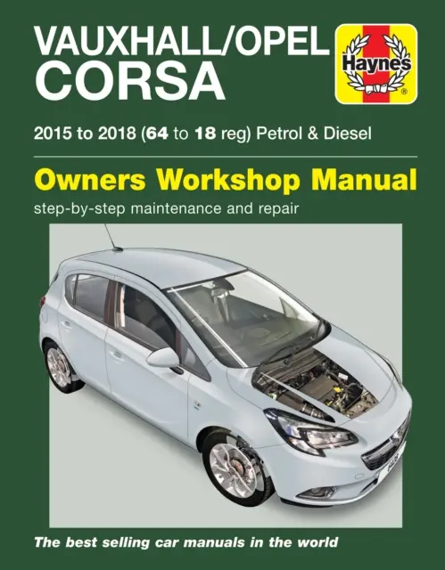 Vauxhall/Opel Corsa benzyna i diesel ('15-'18) 64-18 - Vauxhall/Opel Corsa petrol & diesel ('15-'18) 64 to 18