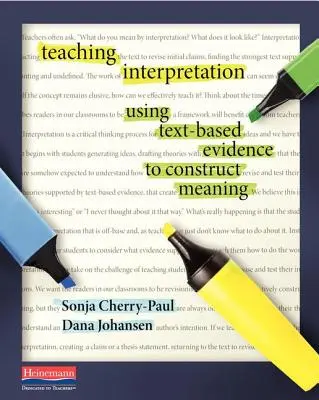 Nauczanie tłumaczenia ustnego: Wykorzystanie dowodów tekstowych do konstruowania znaczeń - Teaching Interpretation: Using Text-Based Evidence to Construct Meaning