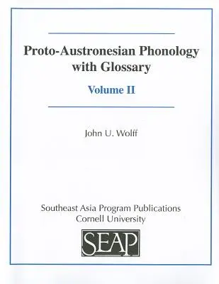 Fonologia protoamerykańska z glosariuszem - Proto-Austronesian Phonology with Glossary