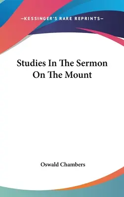 Studia nad kazaniem na górze - Studies In The Sermon On The Mount