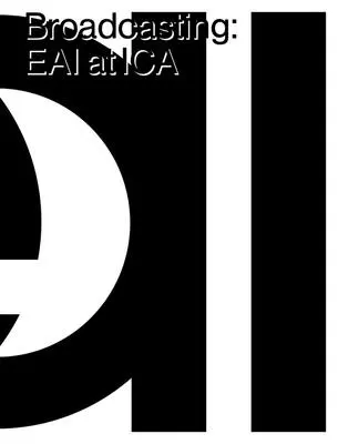 Transmisja: Eai w Ica - Broadcasting: Eai at Ica