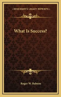 Czym jest sukces? - What Is Success?